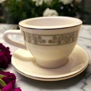 Vtg Kate Aspen Tea Cup Candle Holder